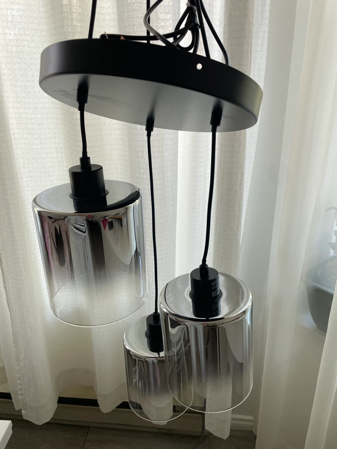 3-Light Pendant Light Fixture - photo 2