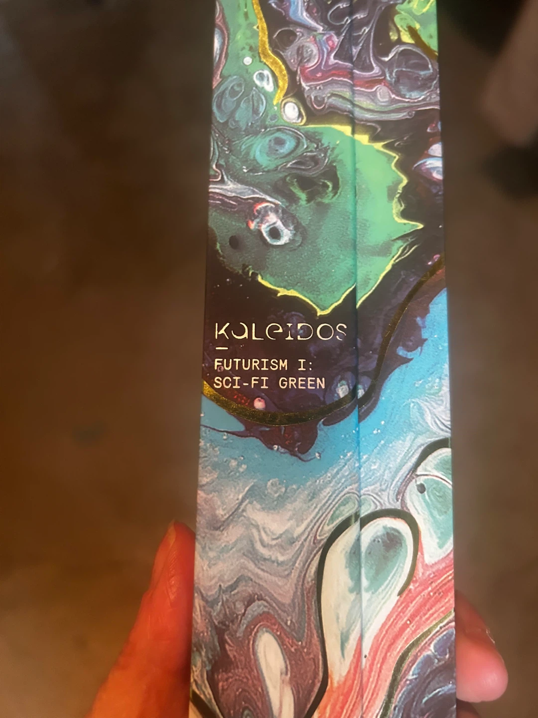 KALEIDOS Futurism I: Sci-Fi Green Eyeshadow Palette - photo 2