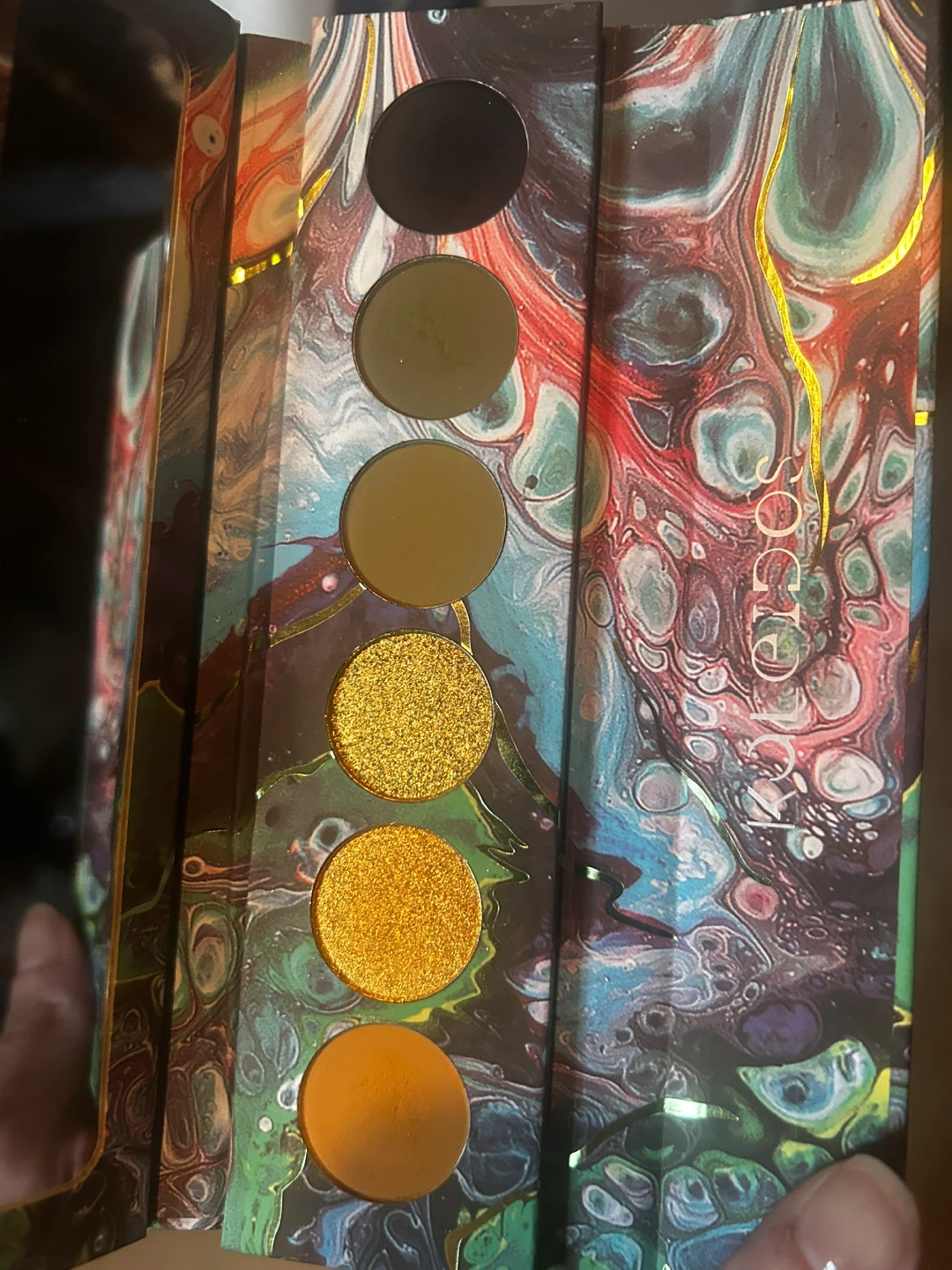 KALEIDOS Futurism I: Sci-Fi Green Eyeshadow Palette - photo 3