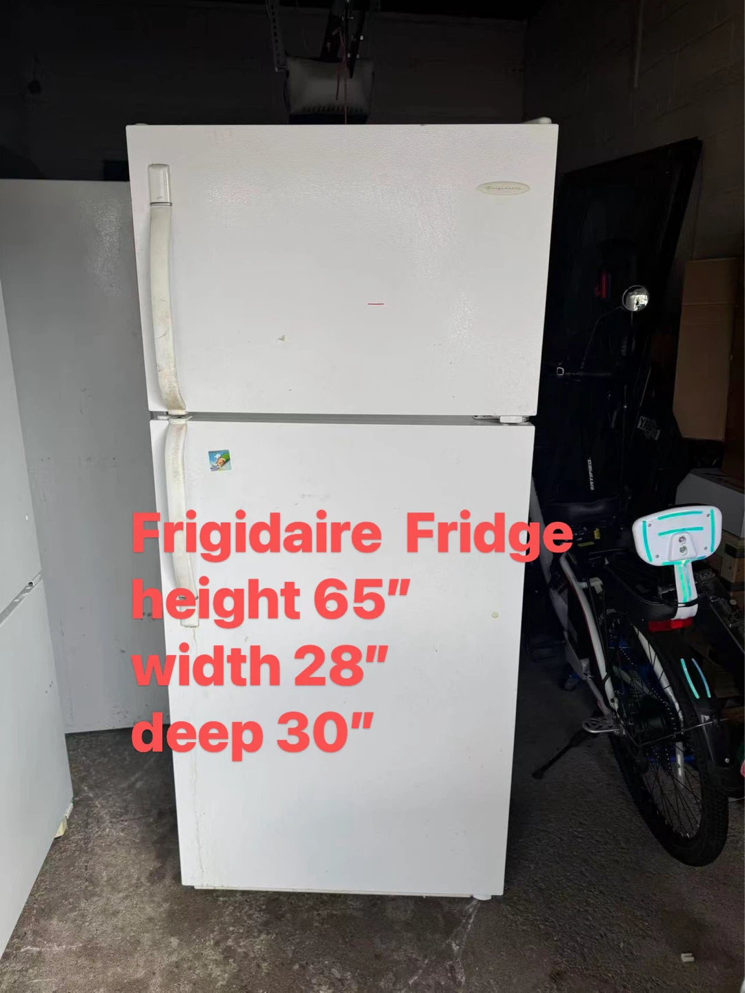 Good condition Frigidaire fridge $150