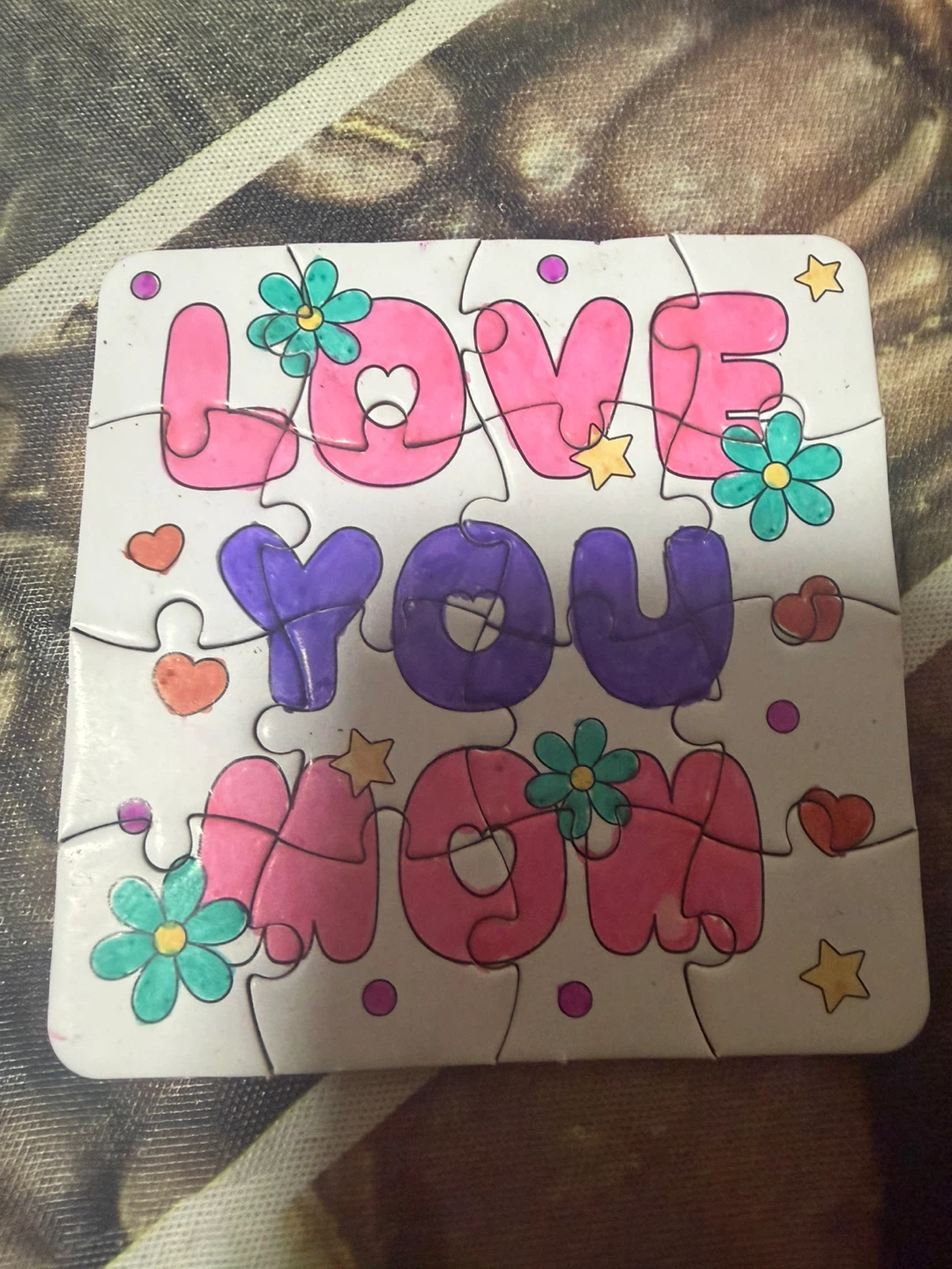 Love You Mom Puzzle