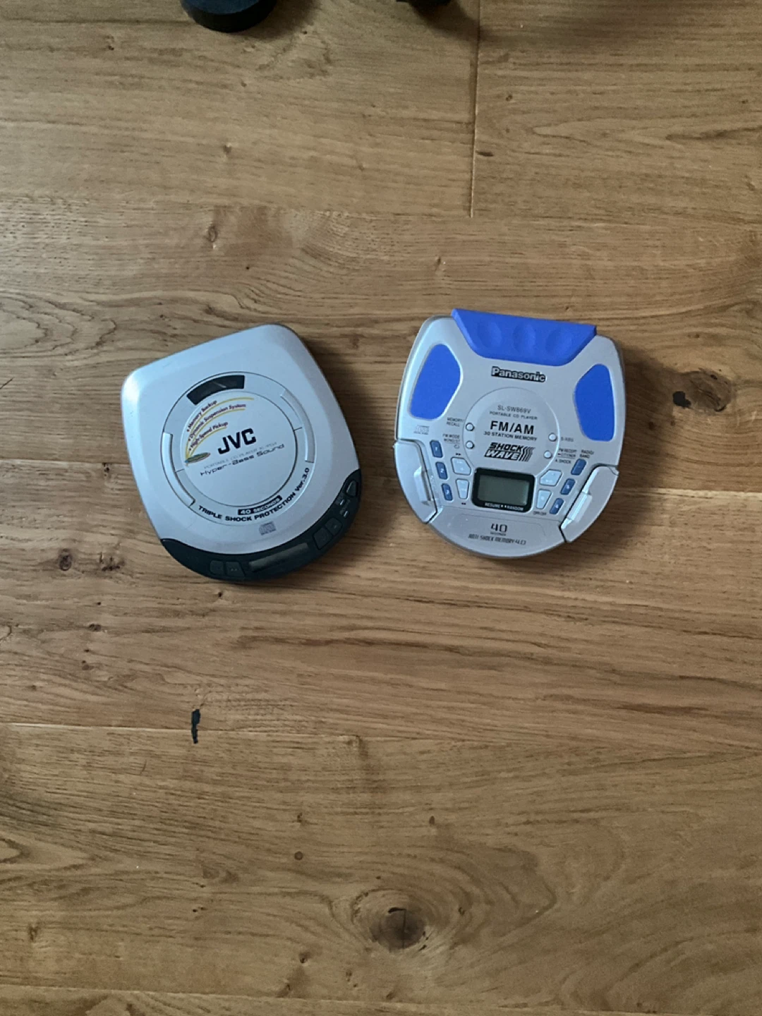 JVC & Panasonic Portable CD Players