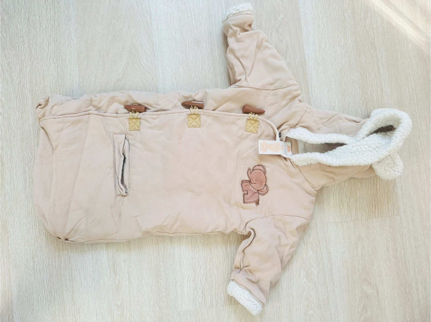 Joe Fresh Baby Snowsuit with Elephant Detail