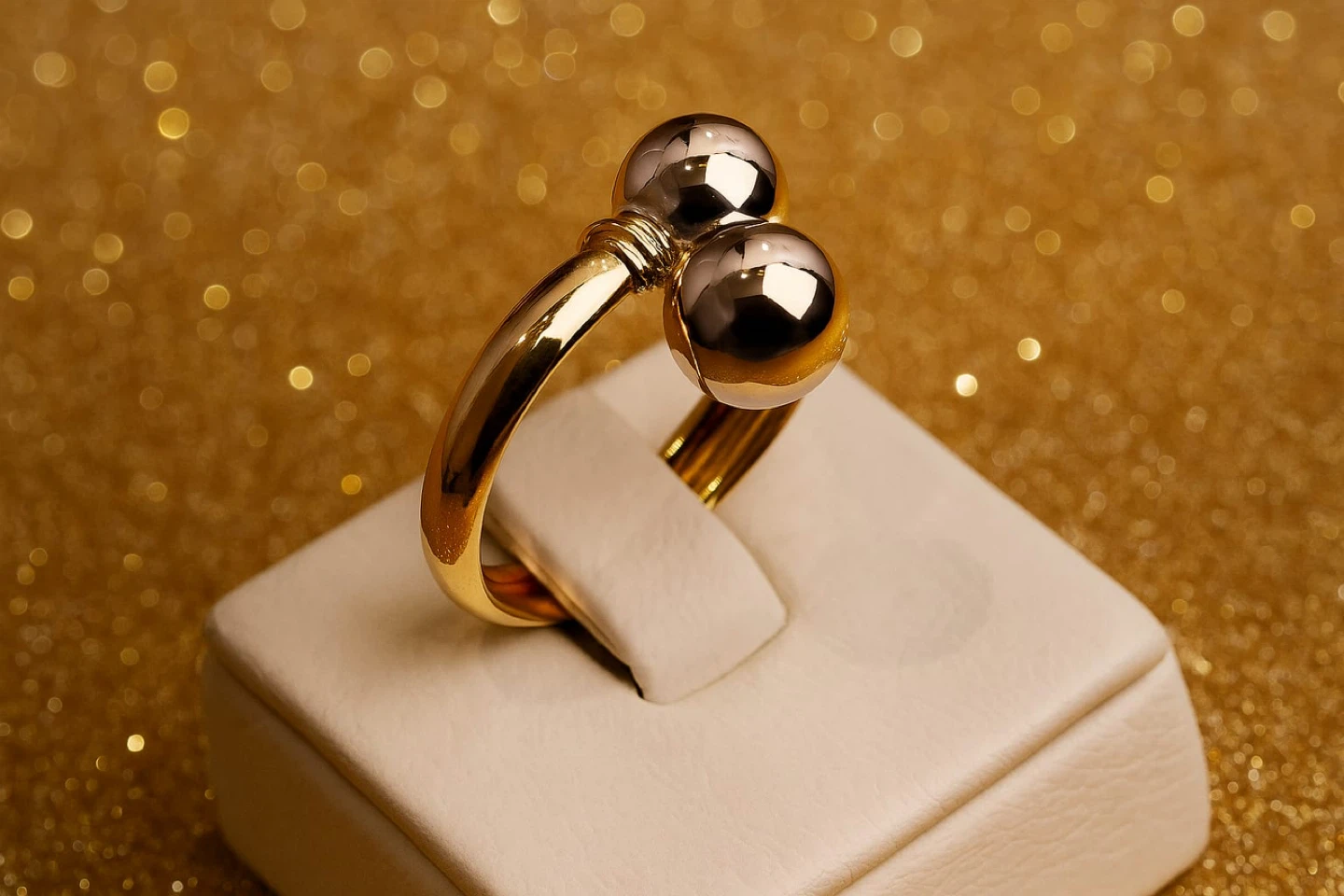 Gold Diamond Solitaire Ring