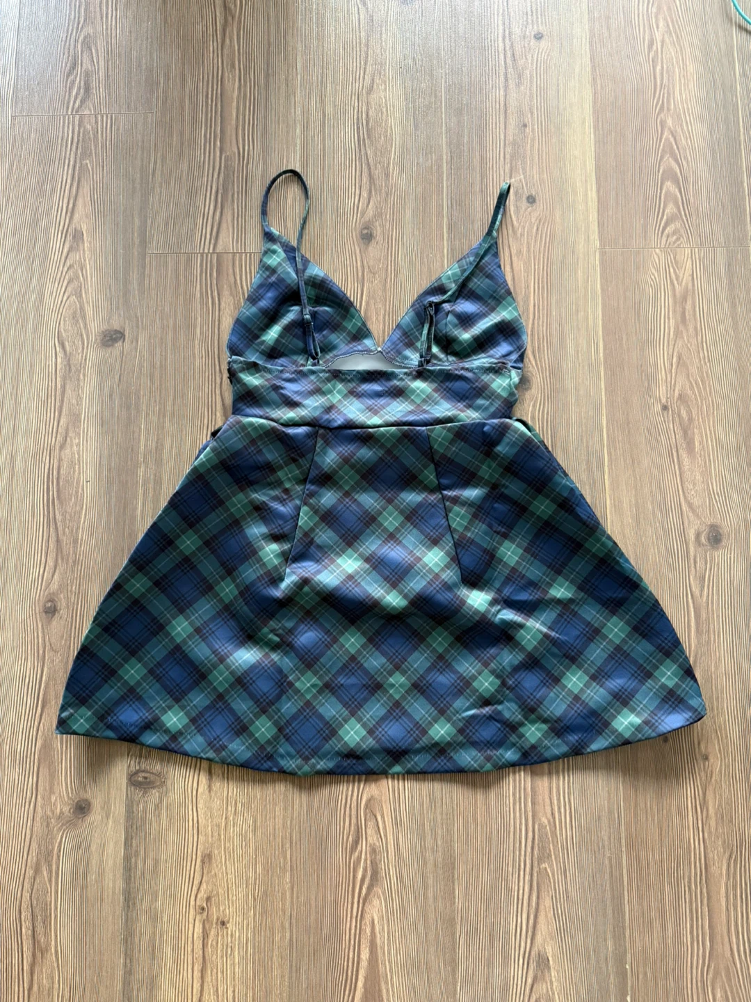 Kimchi Blue Plaid Mini Dress | Size XS - photo 2