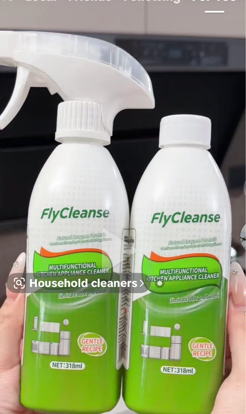 FlyCleanse Multifunctional Kitchen Appliance Cleaner (2 Pack)