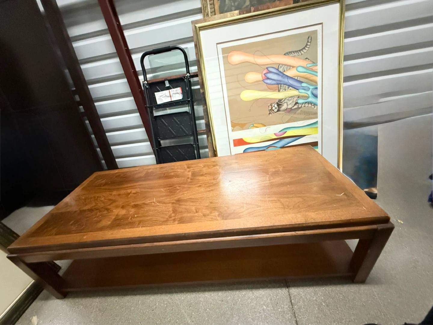 Lane Walnut Solid Wood Coffee Table - photo 4