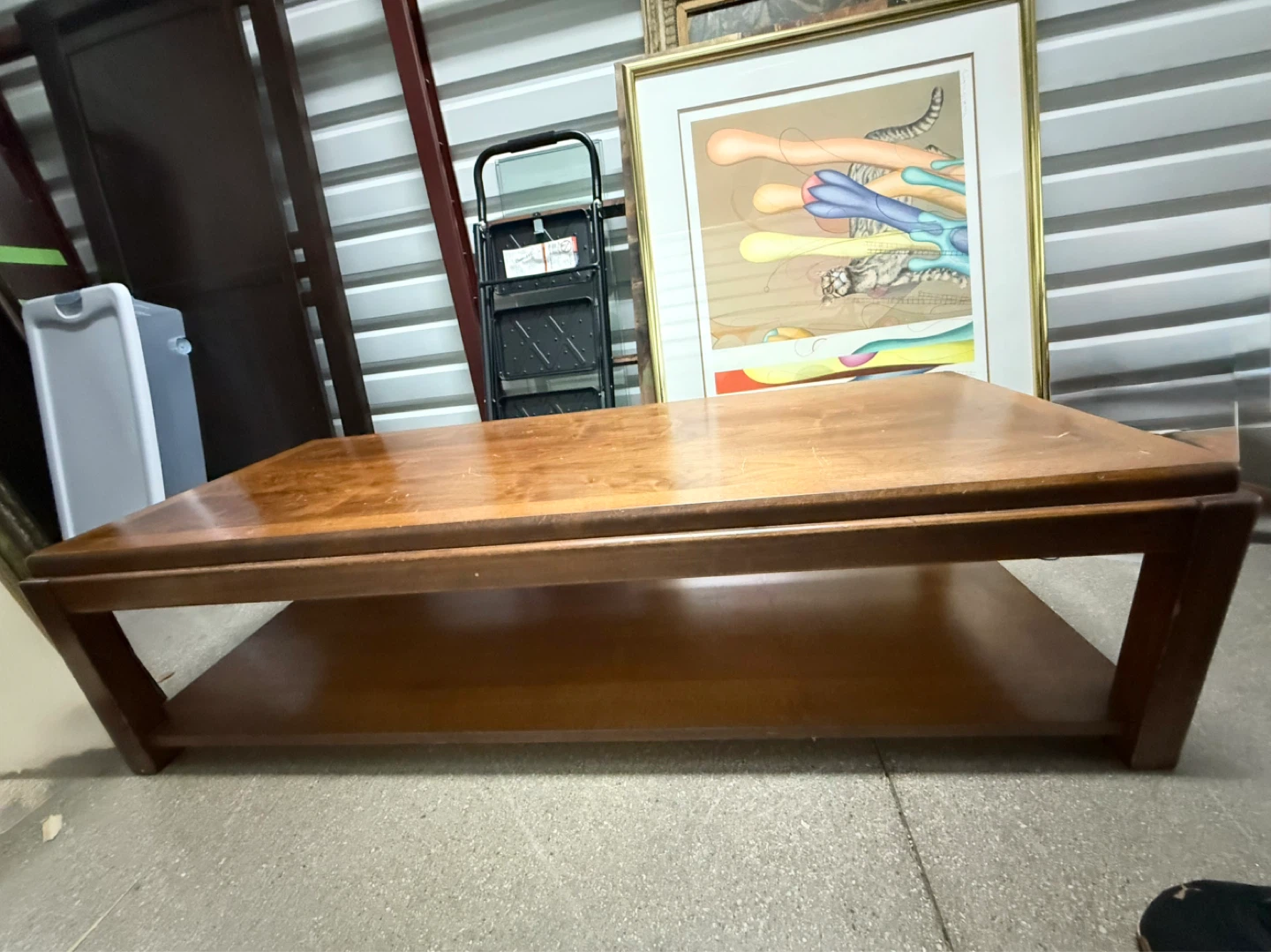 Lane Walnut Solid Wood Coffee Table - photo 4