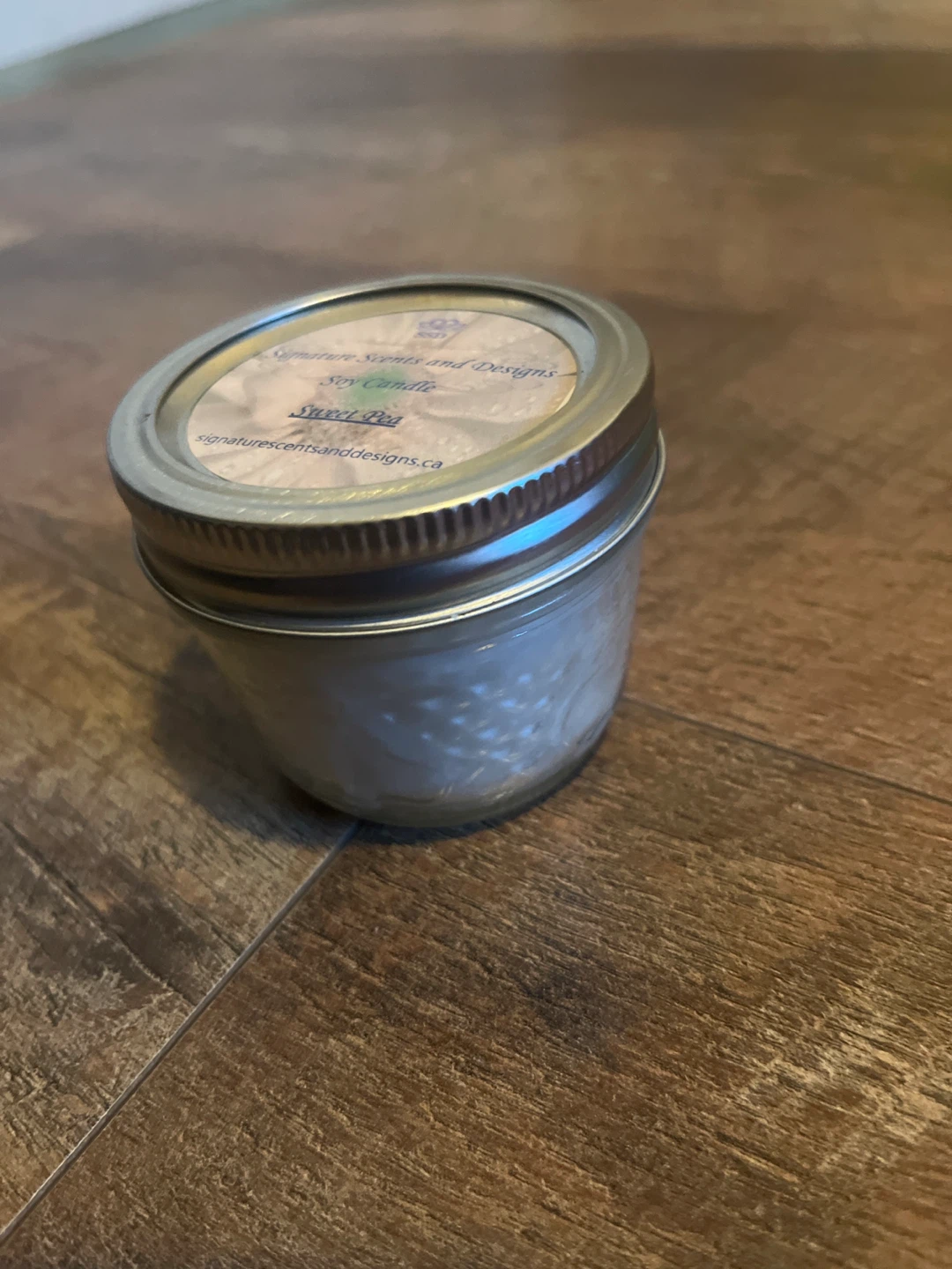 Signature Scents and Designs Sweet Pea Soy Candle - photo 2