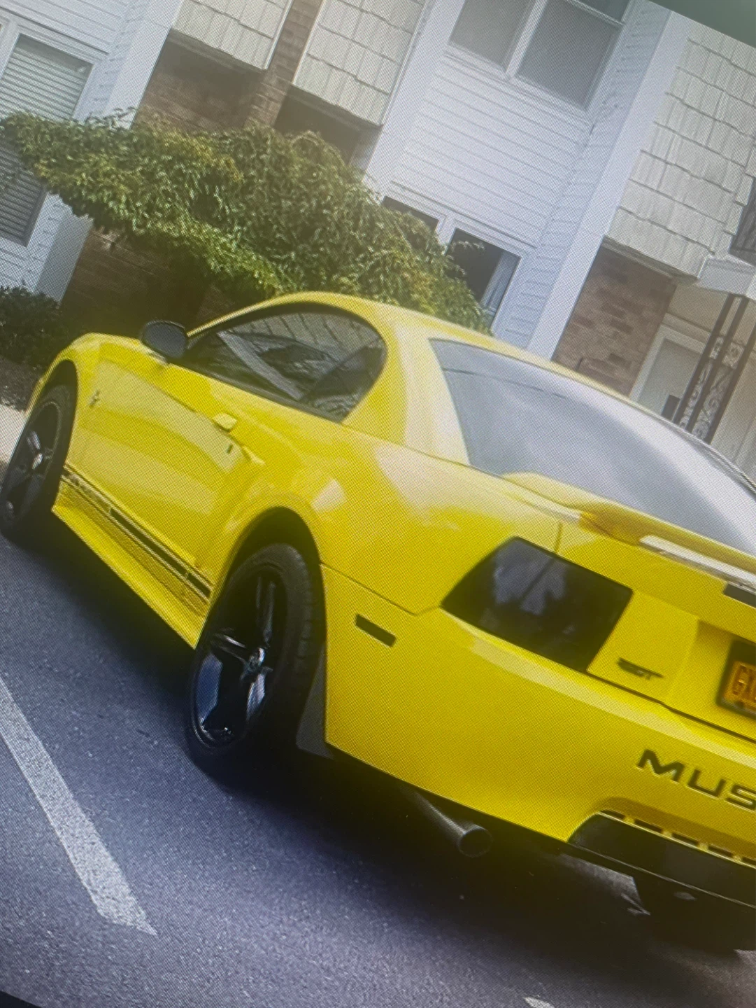 Yellow Ford Mustang Coupe - photo 2