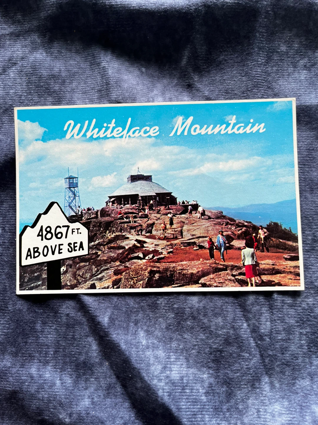 Whiteface Mt. Castle Postcard Adirondack Mountains New York NY - photo 3
