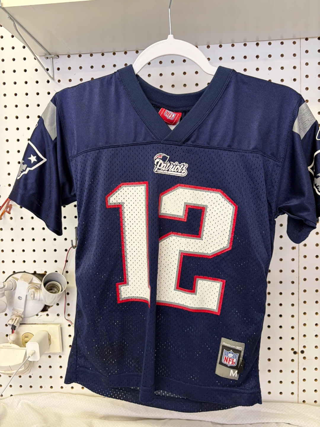 New England Patriots Tom Brady #12 Jersey Size M