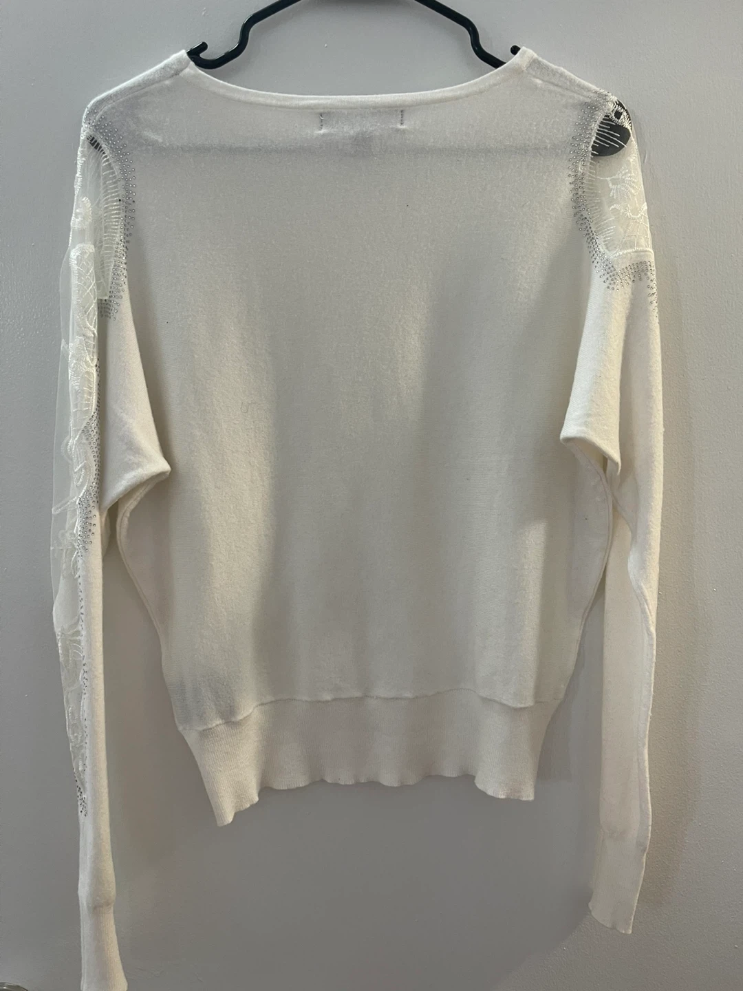 Catherine Malandrino Sweater - White - Size S/P - photo 2