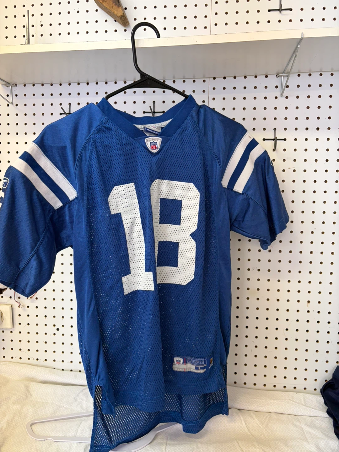 Reebok Indianapolis Colts Peyton Manning #18 Jersey Youth Large