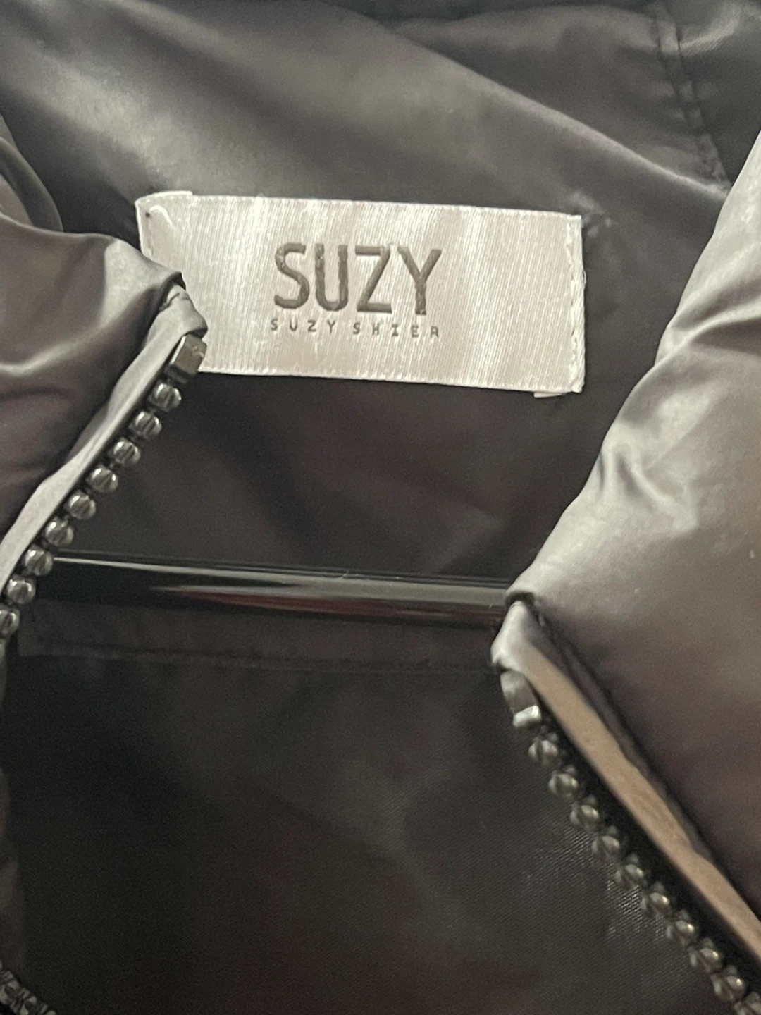 SUZY Black Quilted Jacket - XS/TP - photo 3