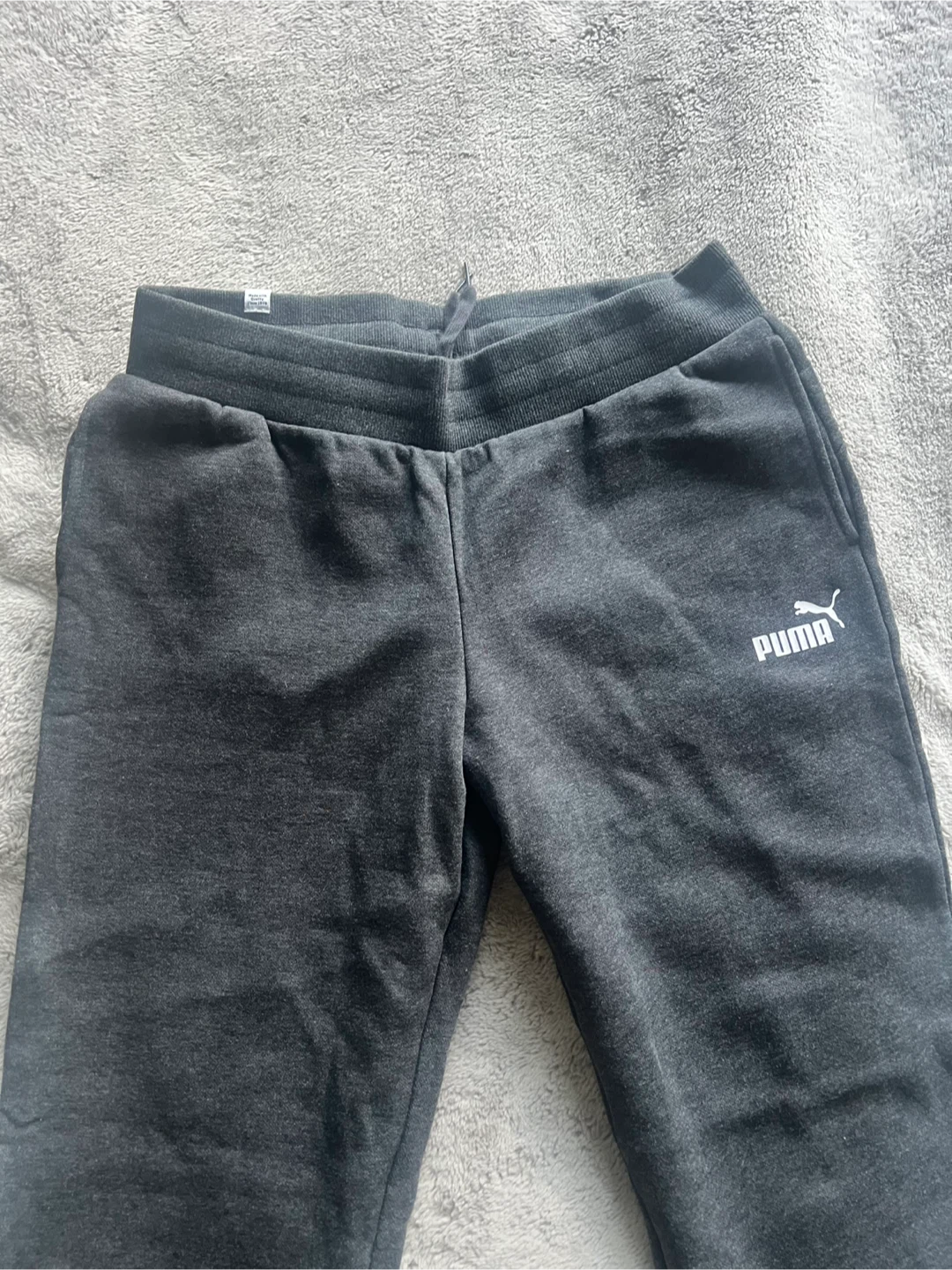Puma Women’s Jogger Sweatpants - Dark Grey - photo 3