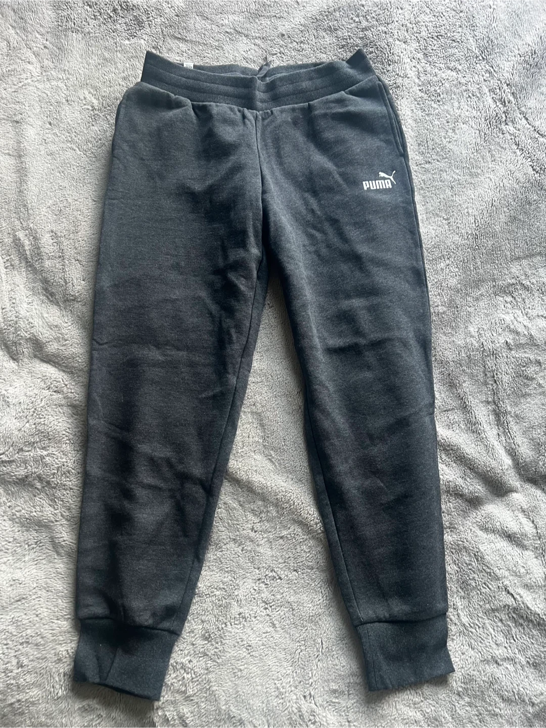 Puma Women’s Jogger Sweatpants - Dark Grey
