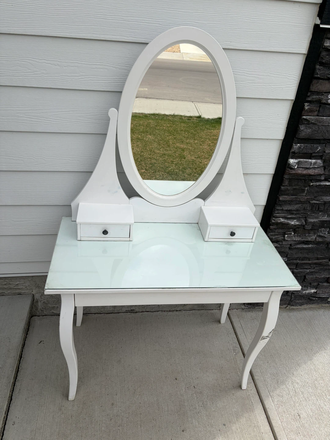 IKEA Makeup table HEMNES $50
