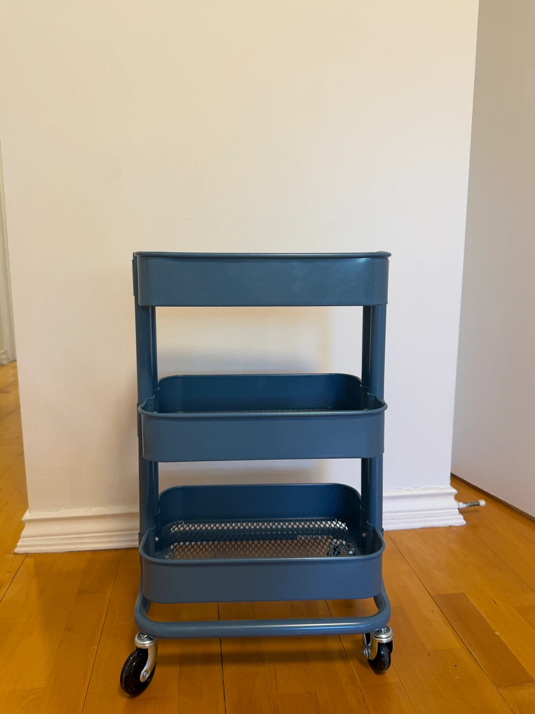 IKEA RÅSKOG Utility Cart / Rolling Trolley – Grey Blue - photo 4