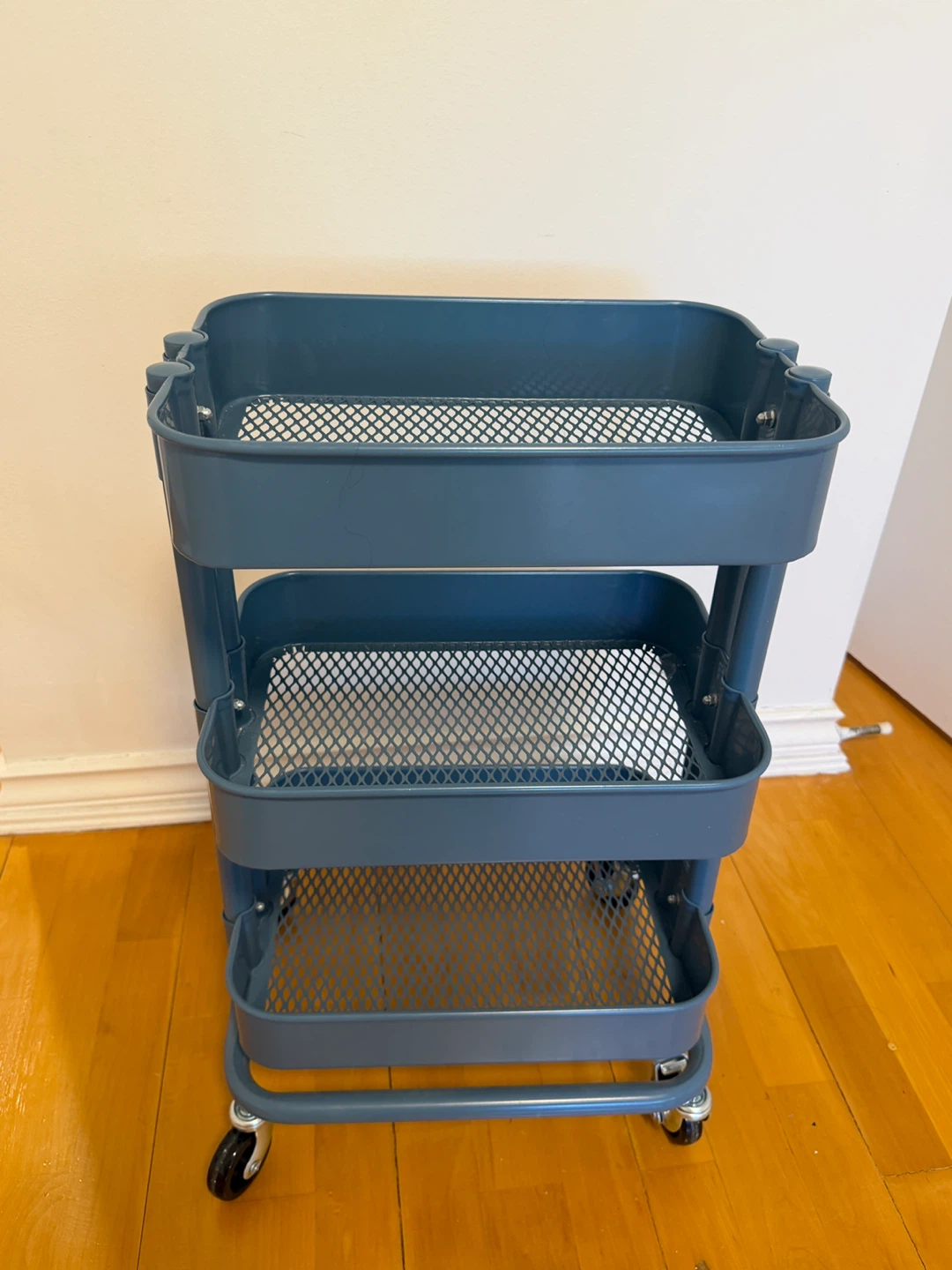 IKEA RÅSKOG Utility Cart / Rolling Trolley – Grey Blue - photo 3