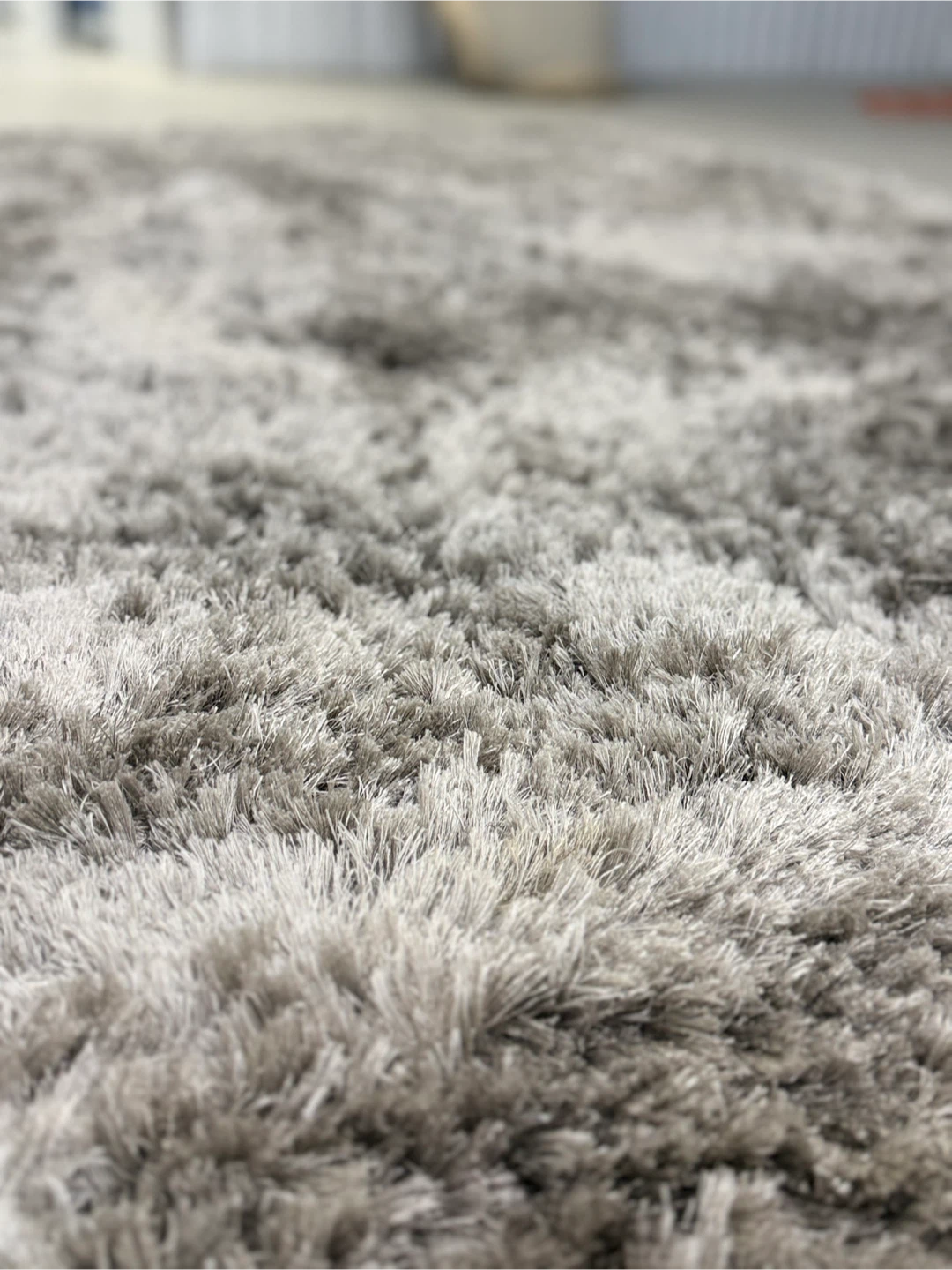 Soft Shaggy Area Rug - Grey - photo 2