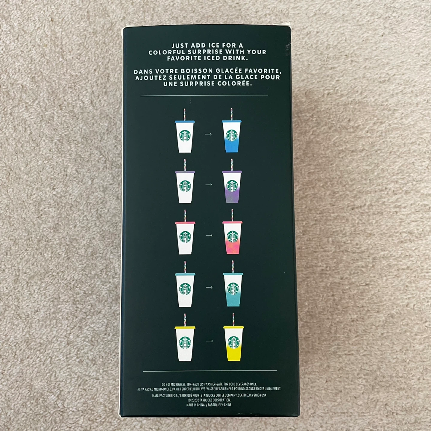 Starbucks Reusable Cold Cups - Mystery Colour Change - photo 2