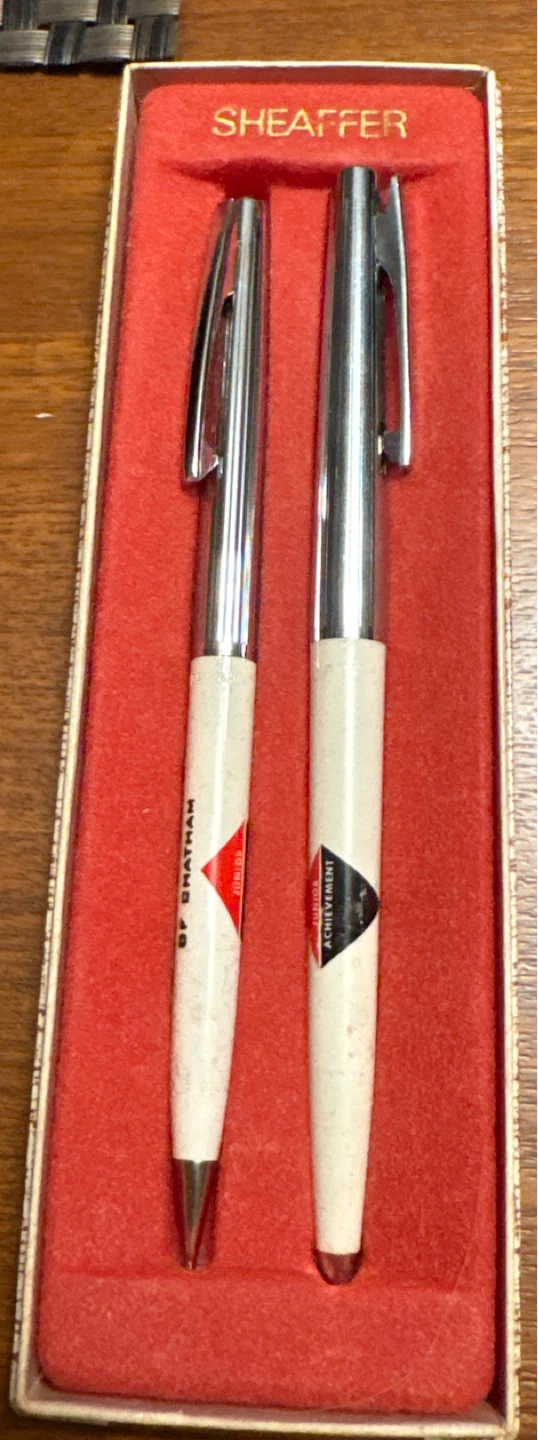 Vintage Sheaffer "Junior Achievement" Pen Set