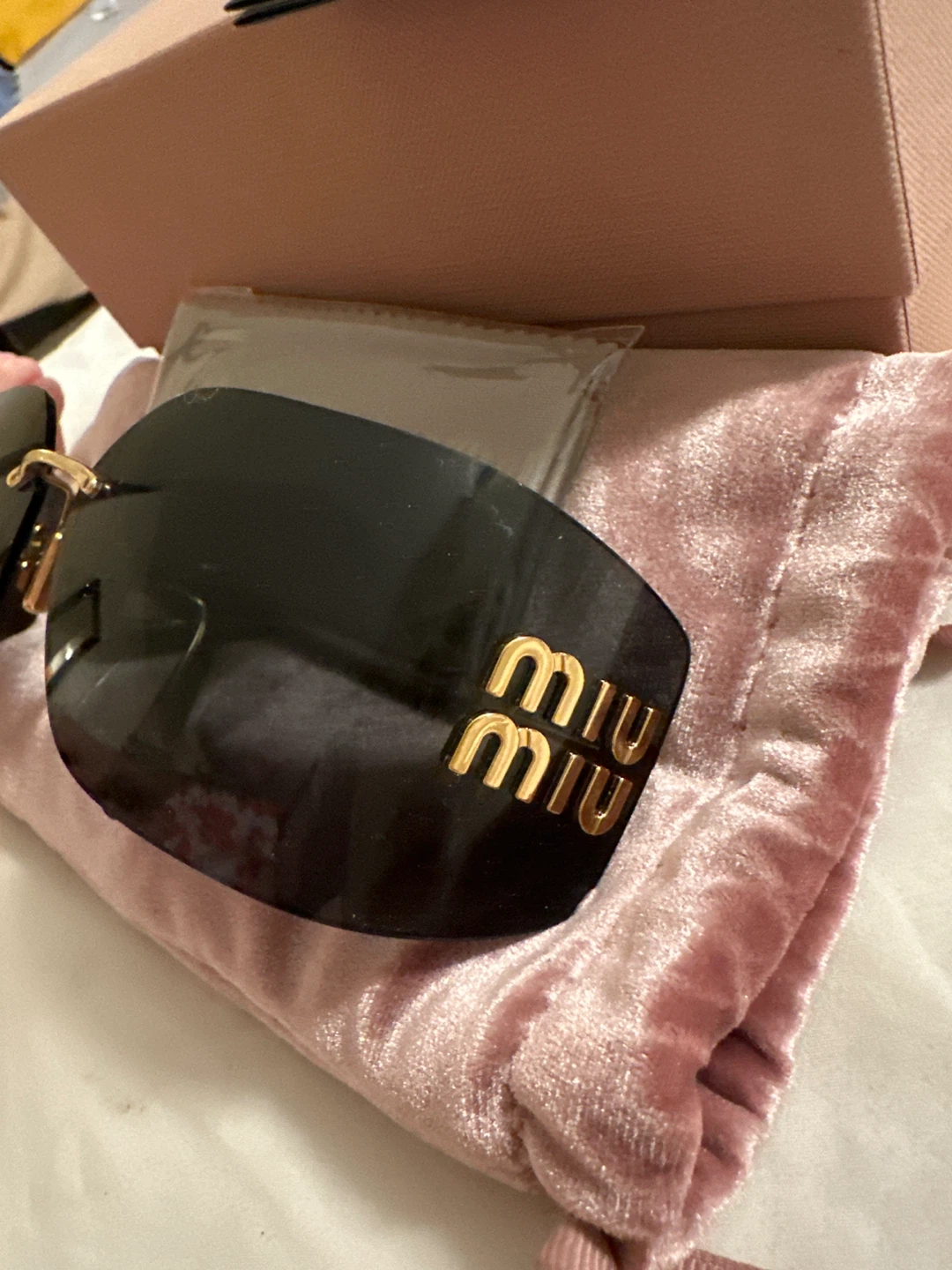 Miu Miu Bestseller Sunglasses with Case and Box - photo 4