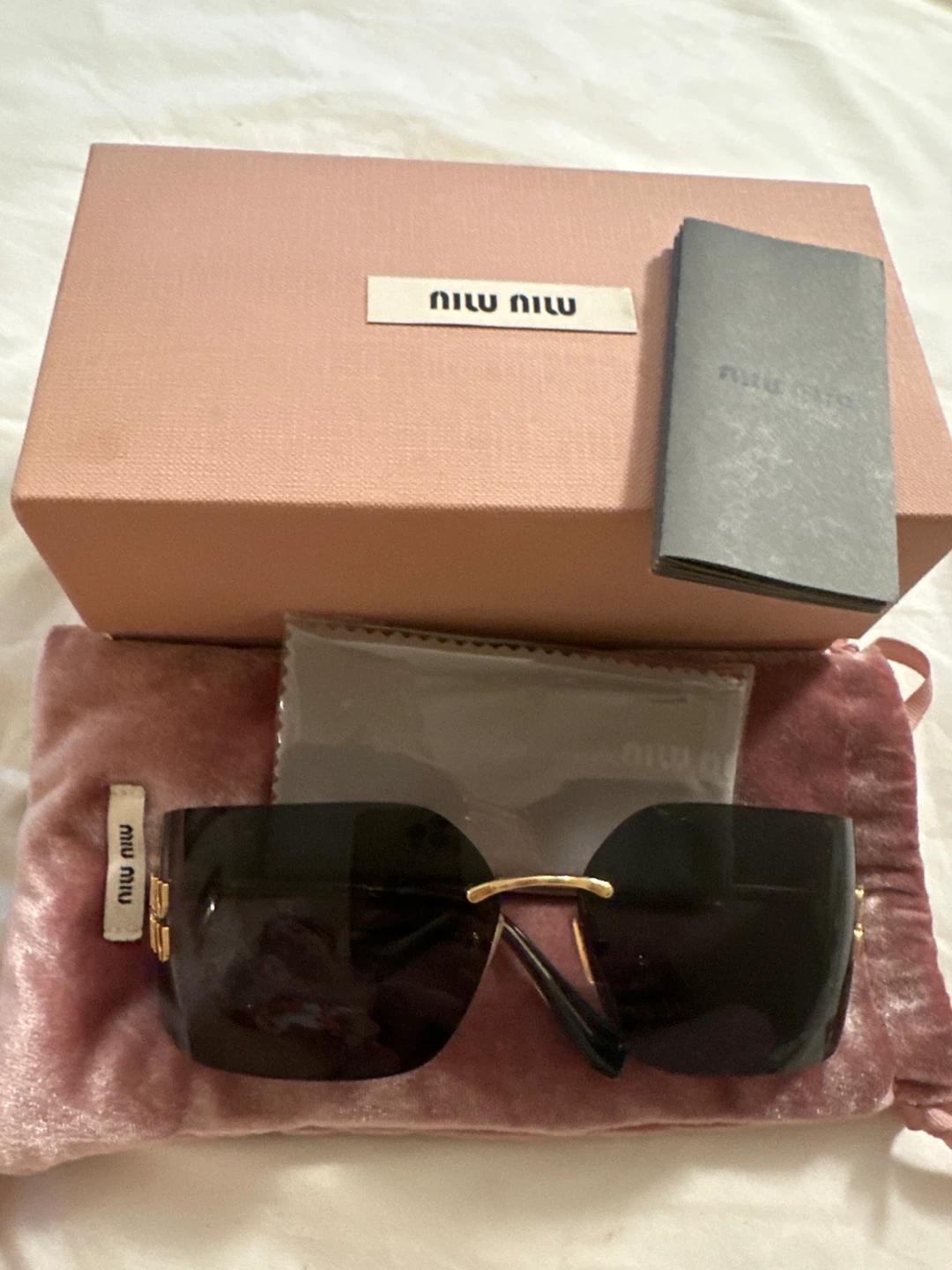Miu Miu Bestseller Sunglasses with Case and Box - photo 2
