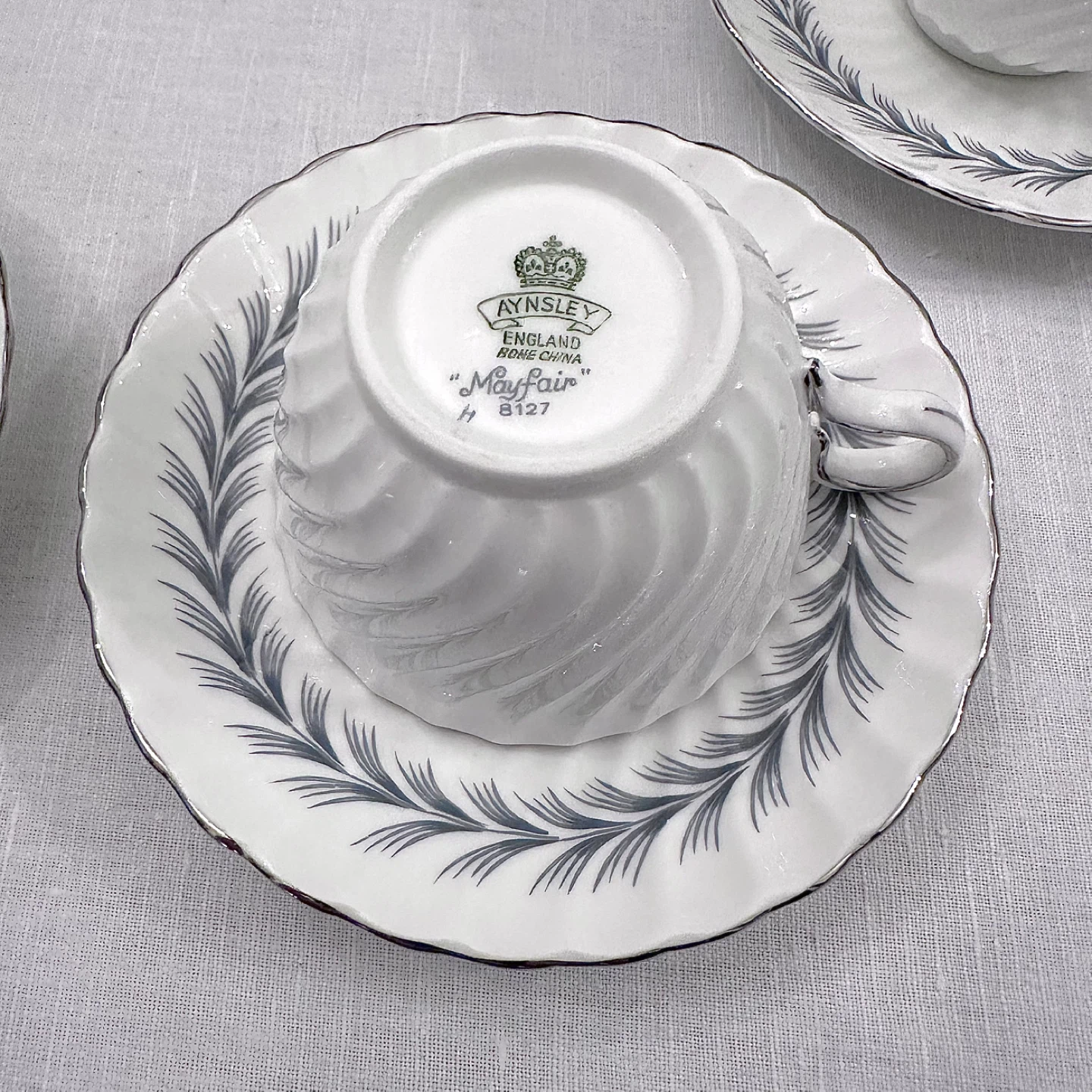 Aynsley Mayfair tea set for 8 - photo 3