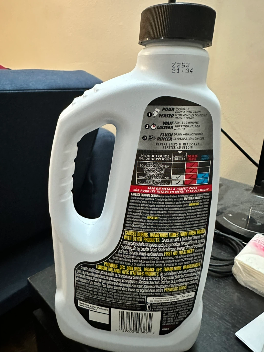 Drano Liquid Clog Remover - photo 3