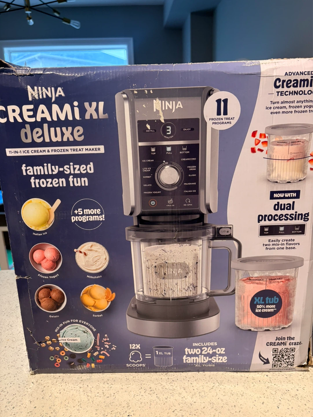 Ninja Creami Deluxe XL Ice Cream