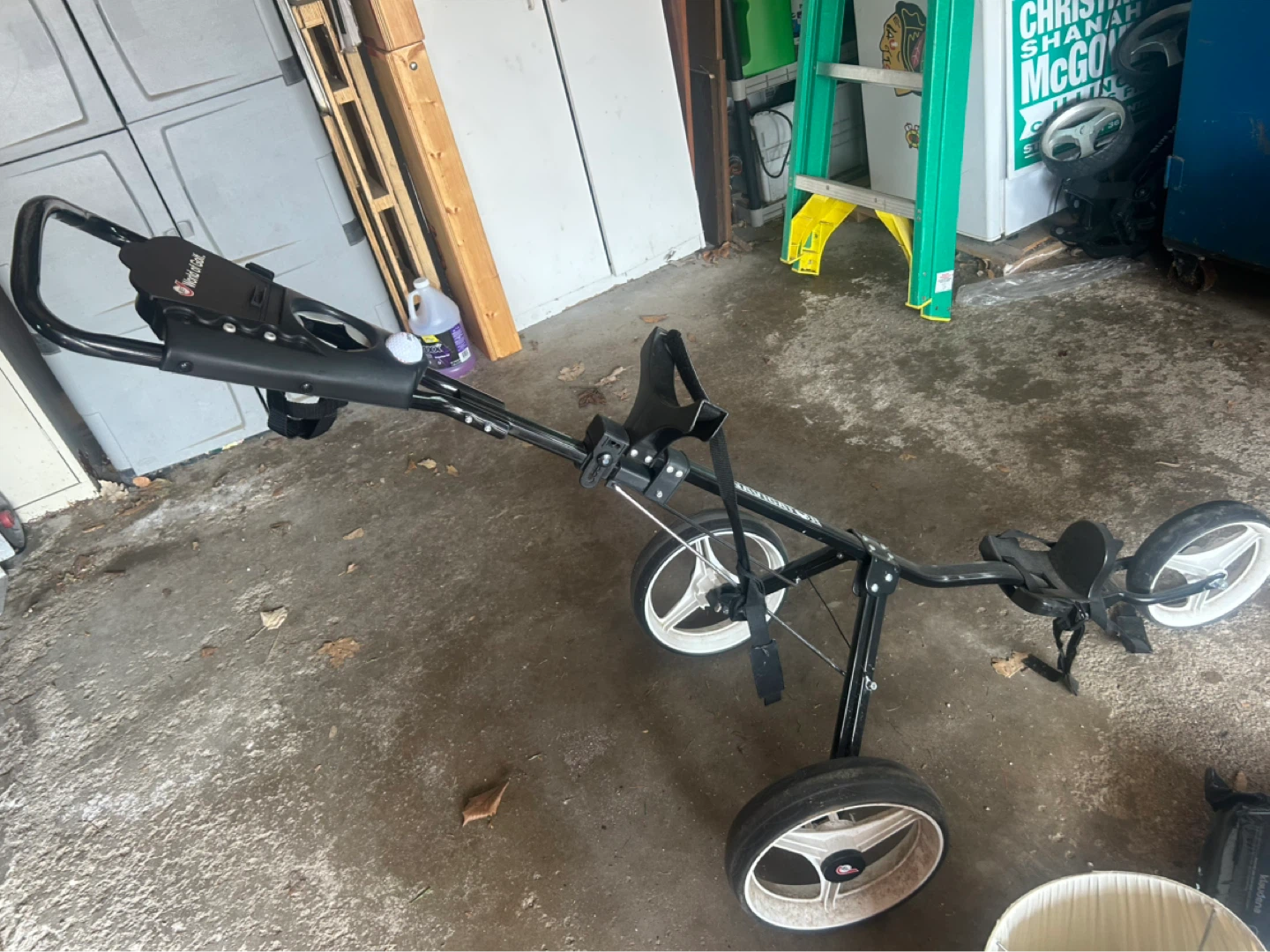 World of Golf 3-Wheel Golf Push Cart