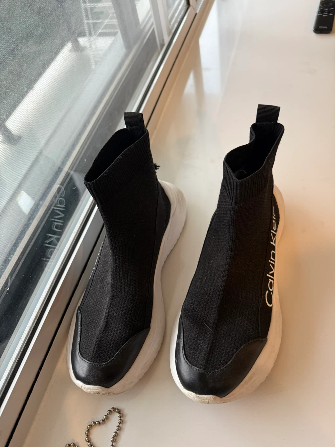 Calvin Klein Women's Black Sock Sneakers - photo 2