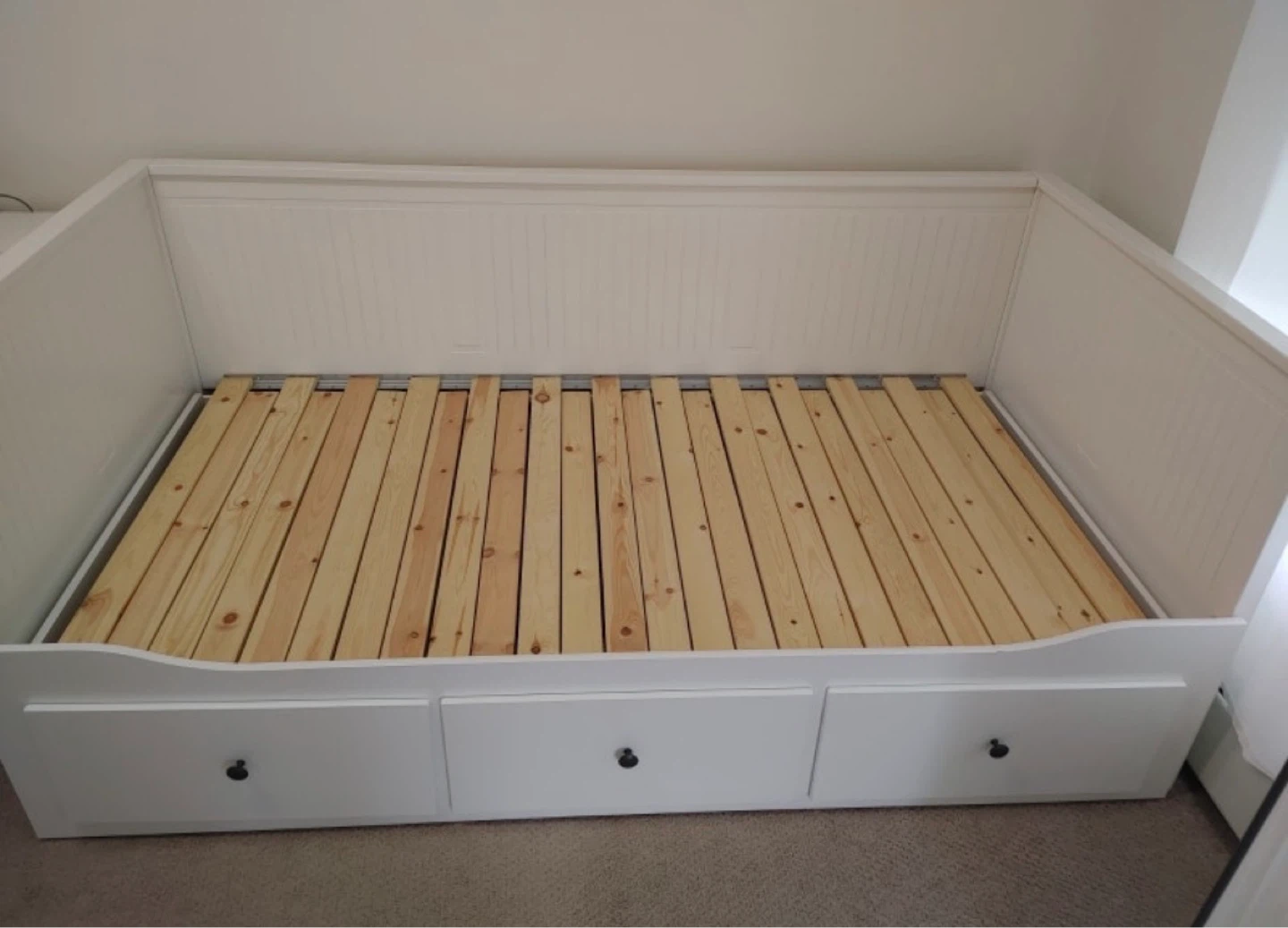 IKEA HEMNES day bed, twin pull out another twin
