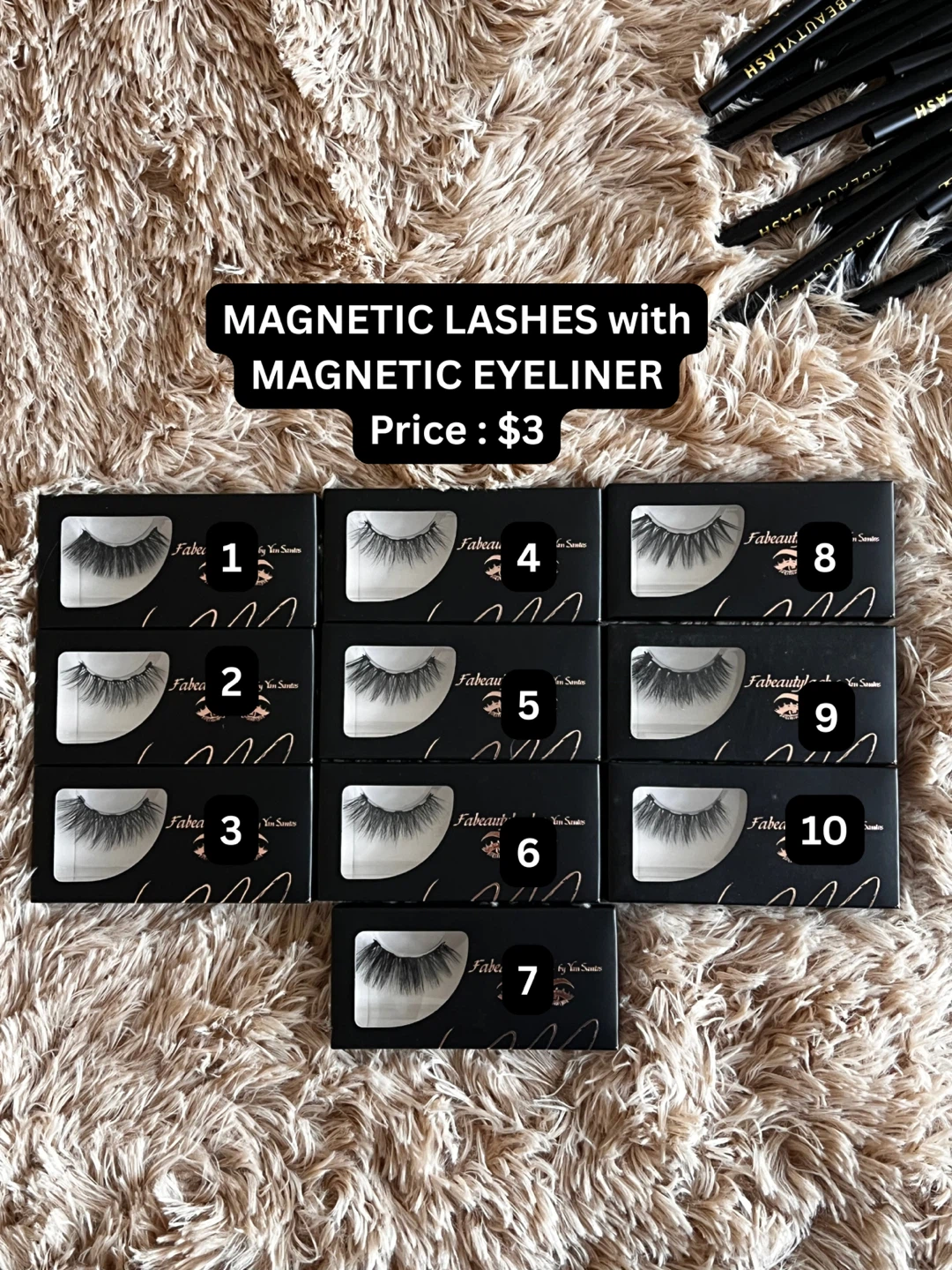 Lashes, Magnetic Lashes and Eyeliner - photo 2