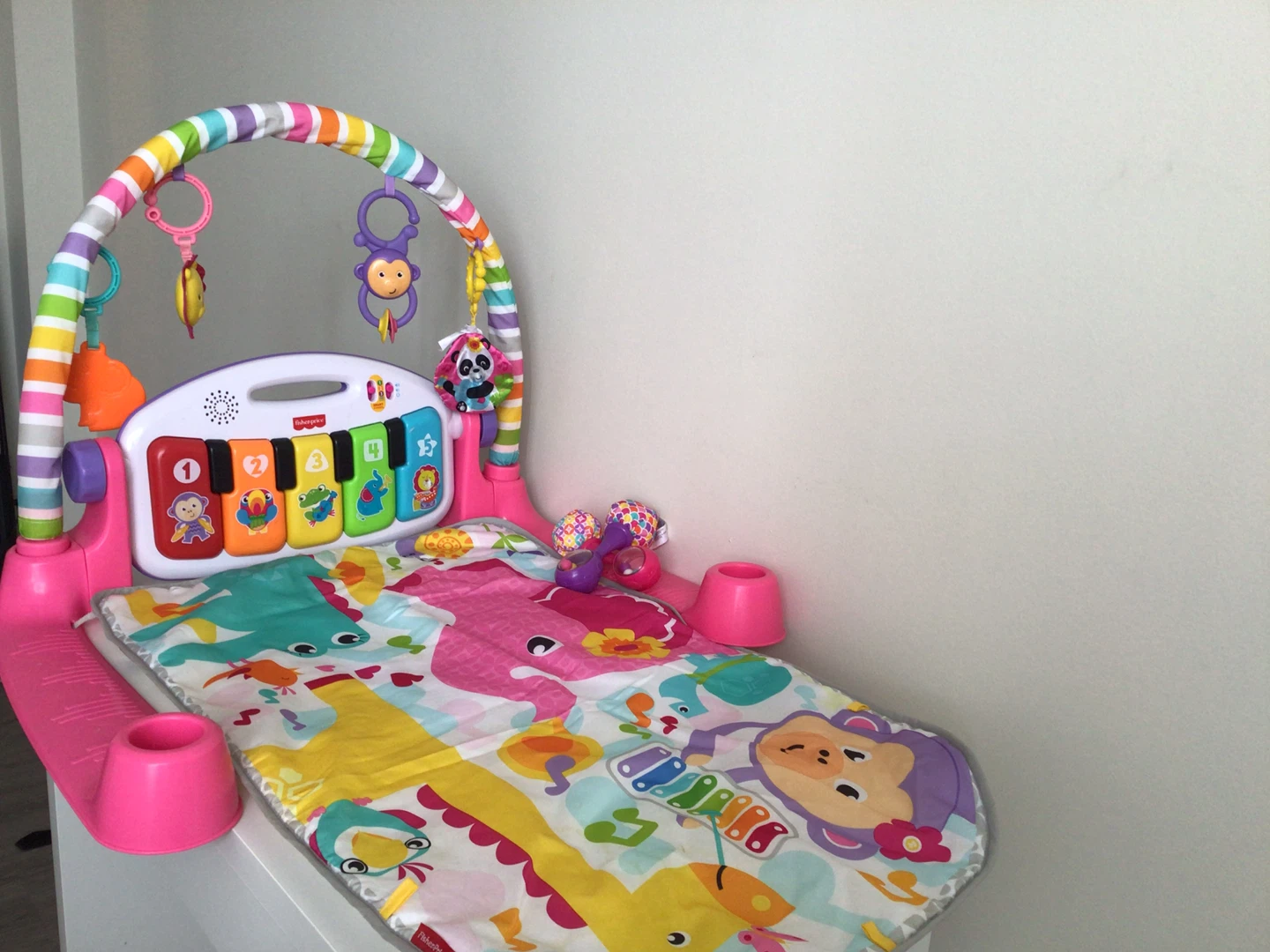 Fisher-Price Baby Play Gym with Piano - photo 2