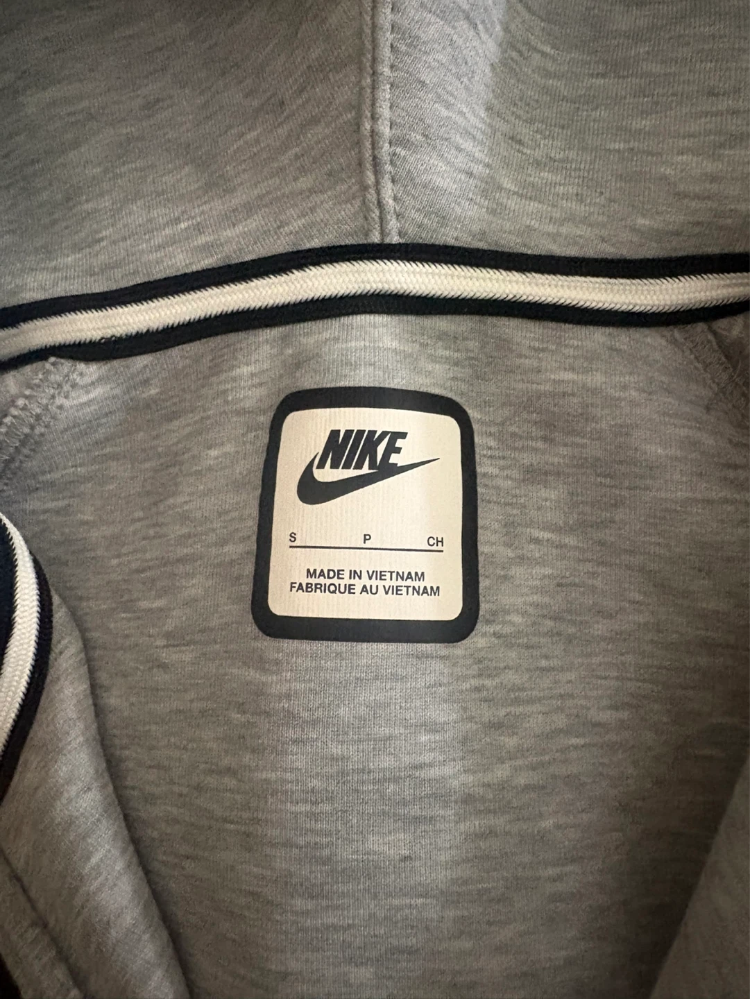 Nike Tech Fleece Full Zip Hoodie Grey Size S - photo 2