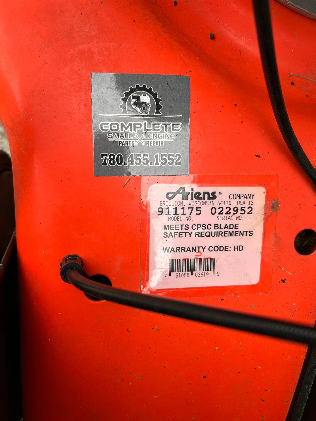 Ariens Razor 21 Lawnmower - photo 4