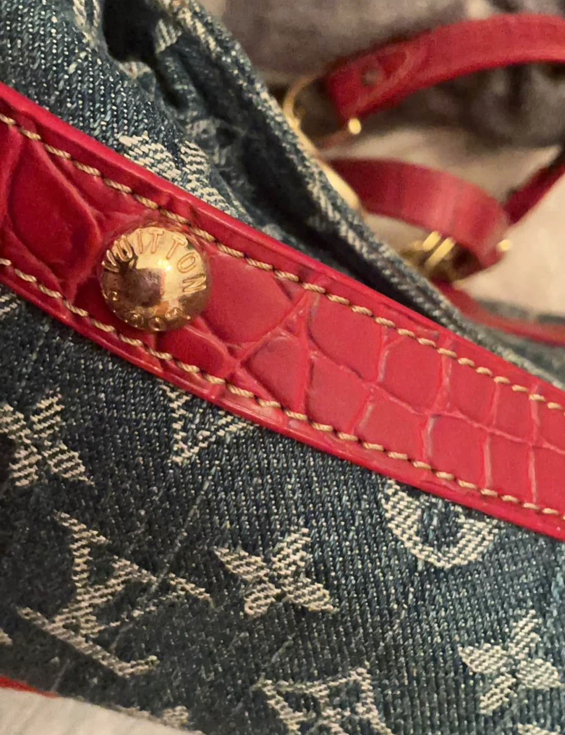 Louis Vuitton  Denim Bag - photo 4