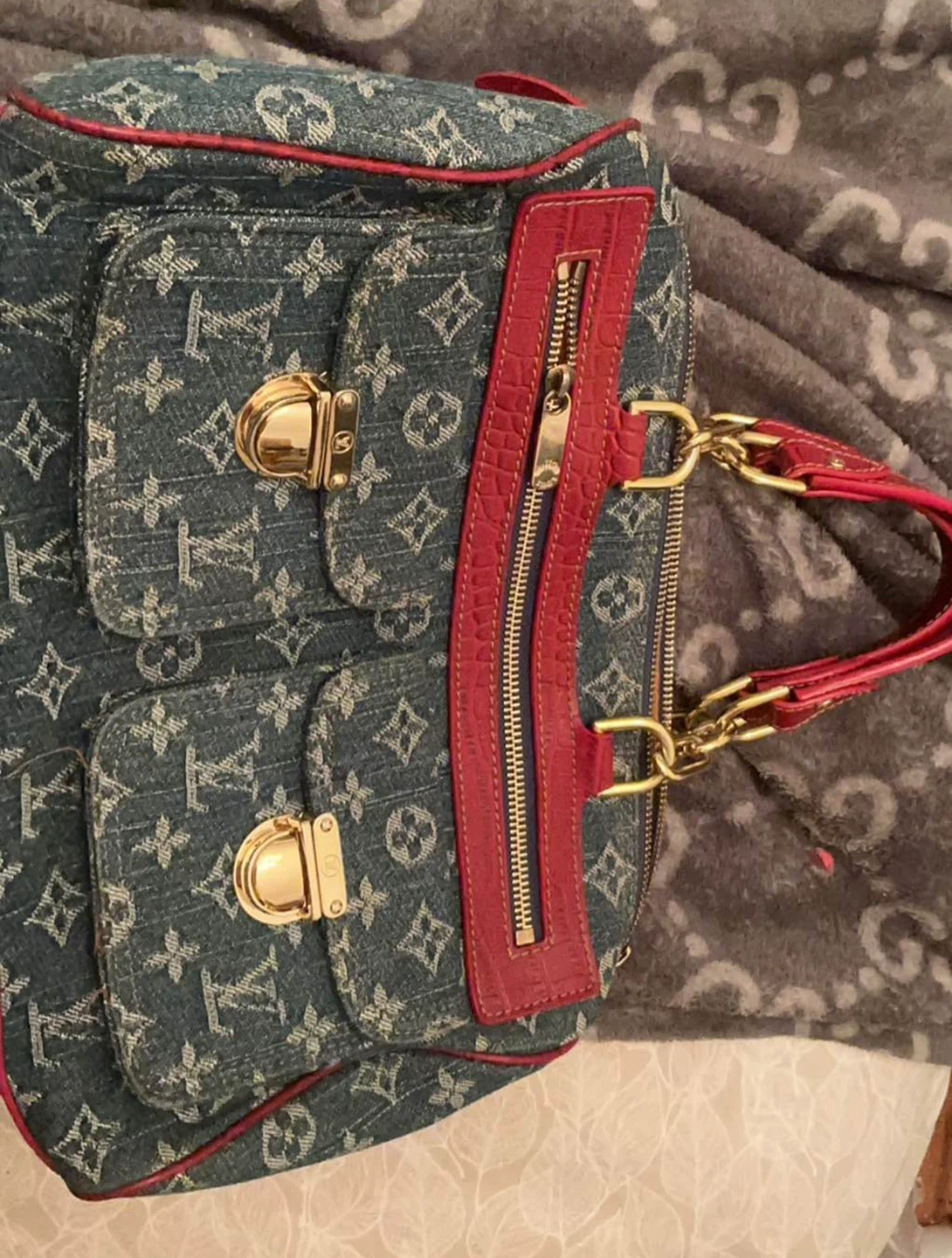 Louis Vuitton  Denim Bag