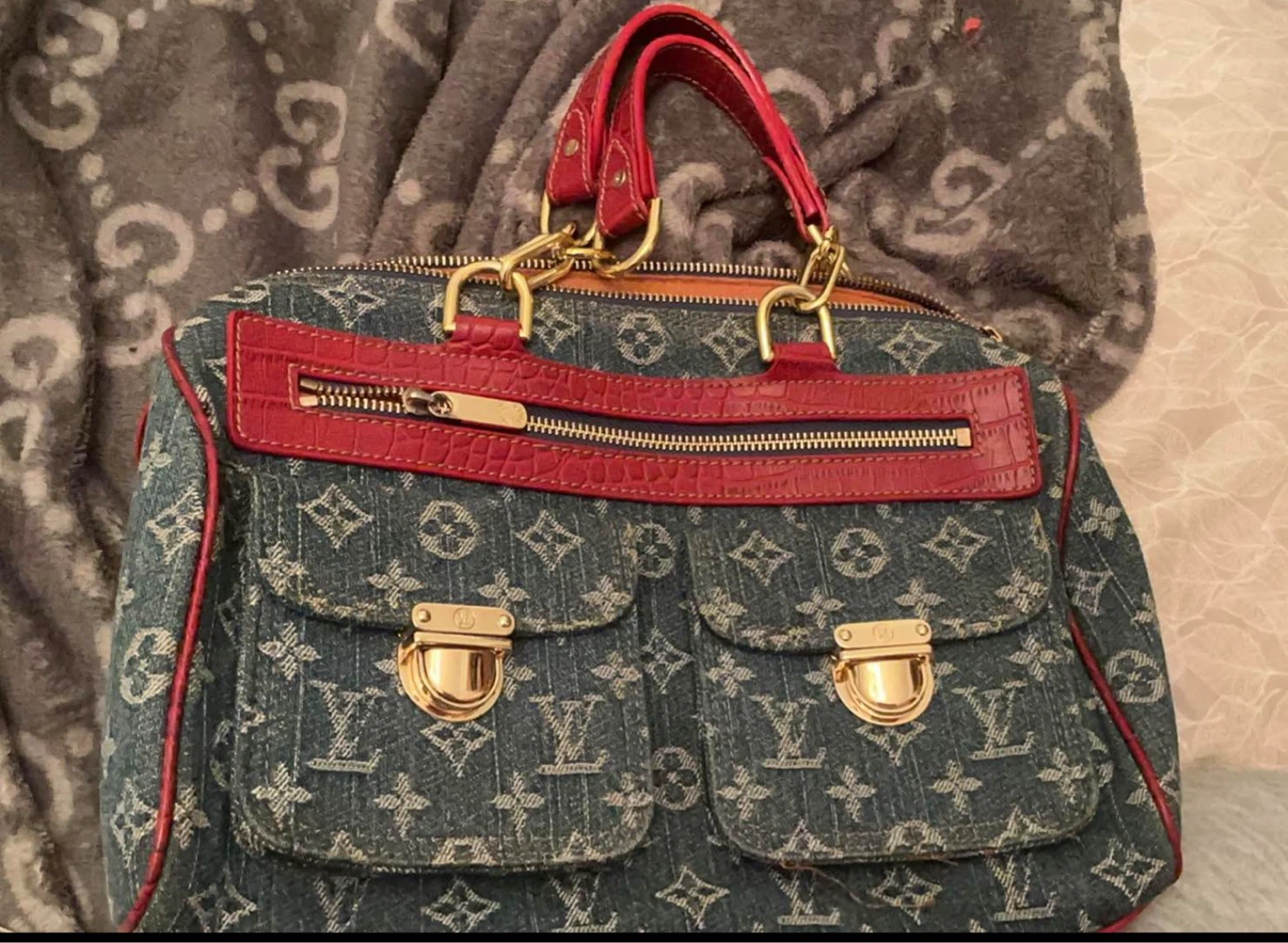Louis Vuitton  Denim Bag - photo 2
