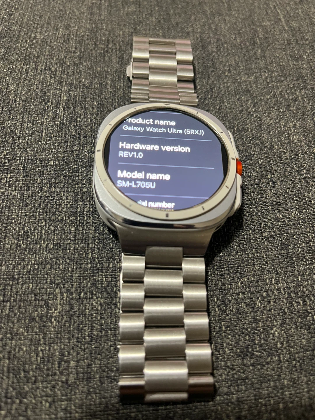 Samsung Galaxy Watch Ultra (5RXJ) - Silver Metal - photo 2
