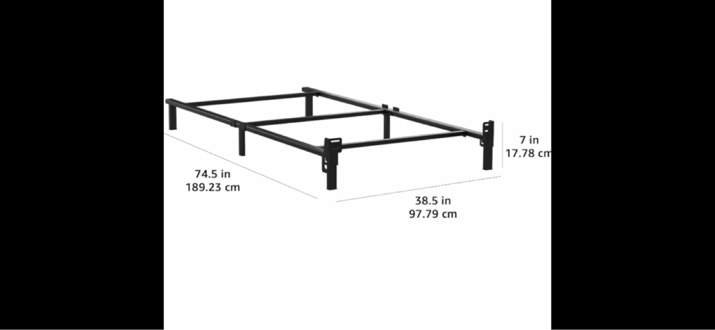 Twin Bed Frame $45
