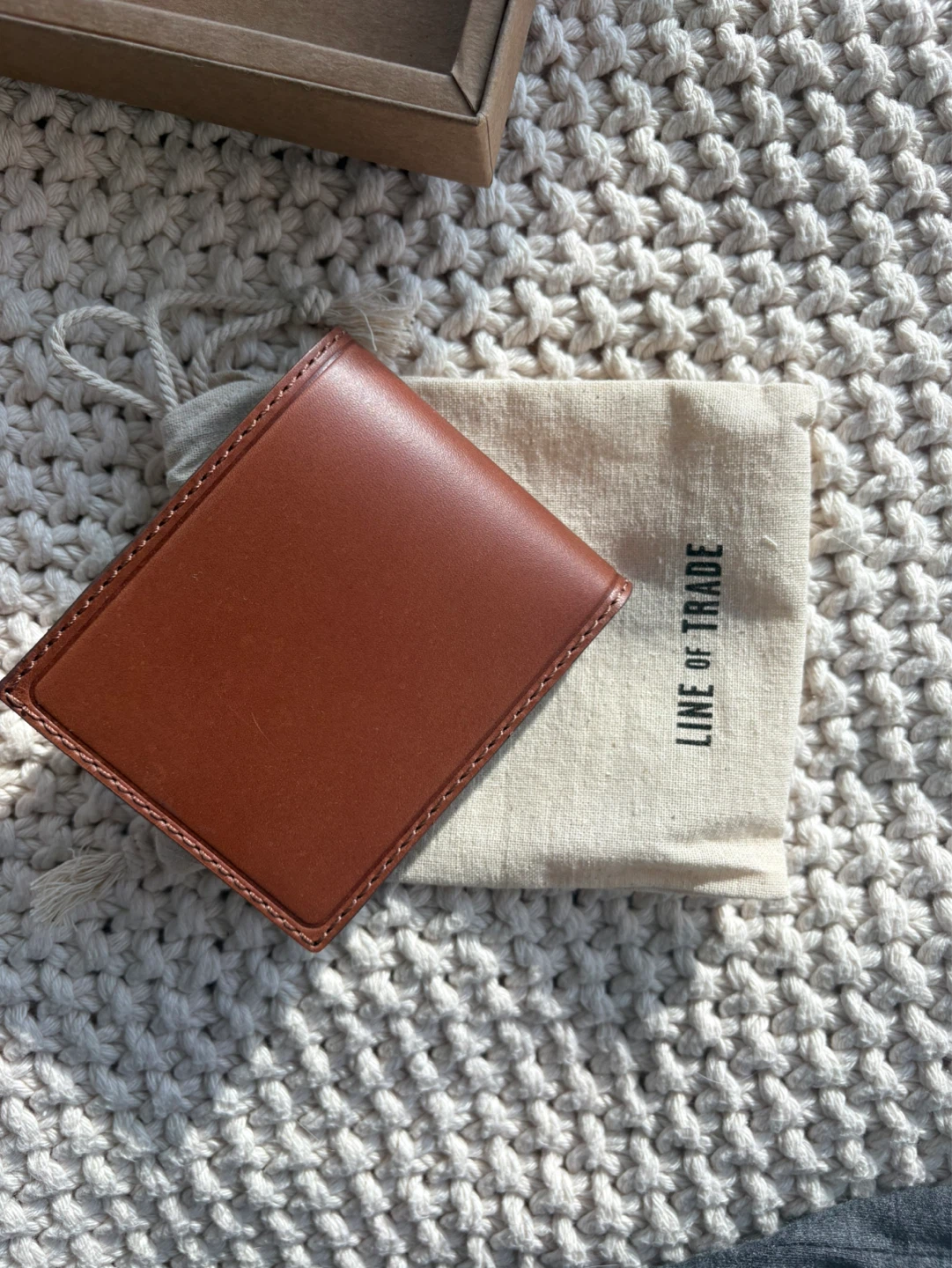 LINE OF TRADE Brown Leather Bifold Wallet - photo 3