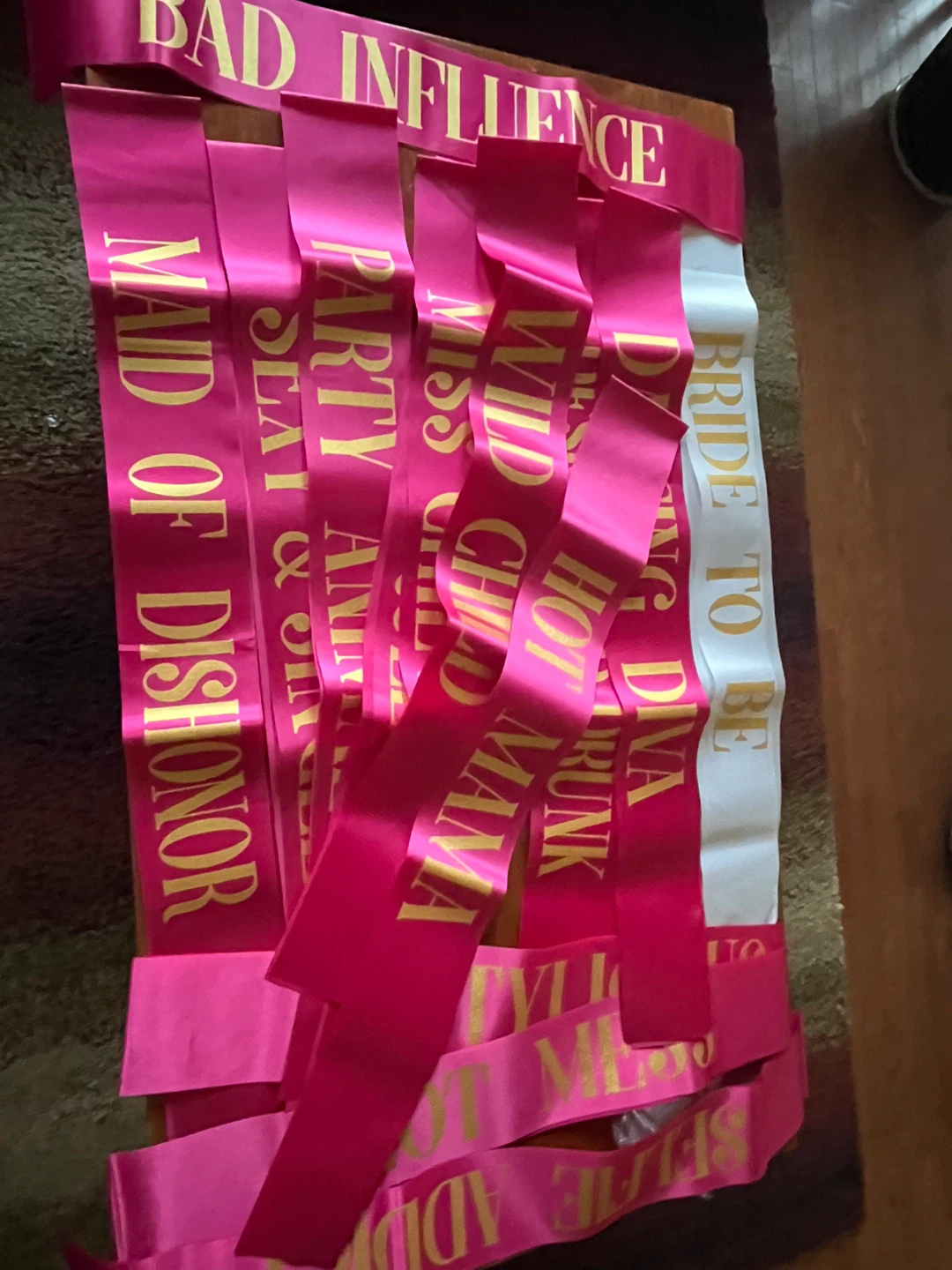 Bachelorette Party Sashes Set - Bride to Be & Fun Sayings - photo 5
