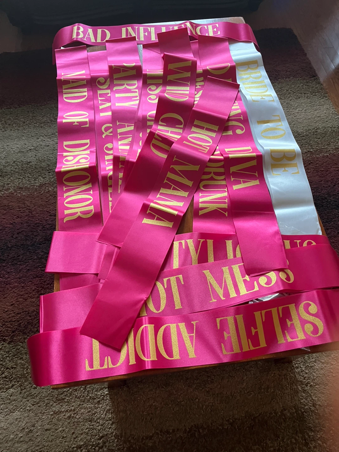 Bachelorette Party Sashes Set - Bride to Be & Fun Sayings - photo 3