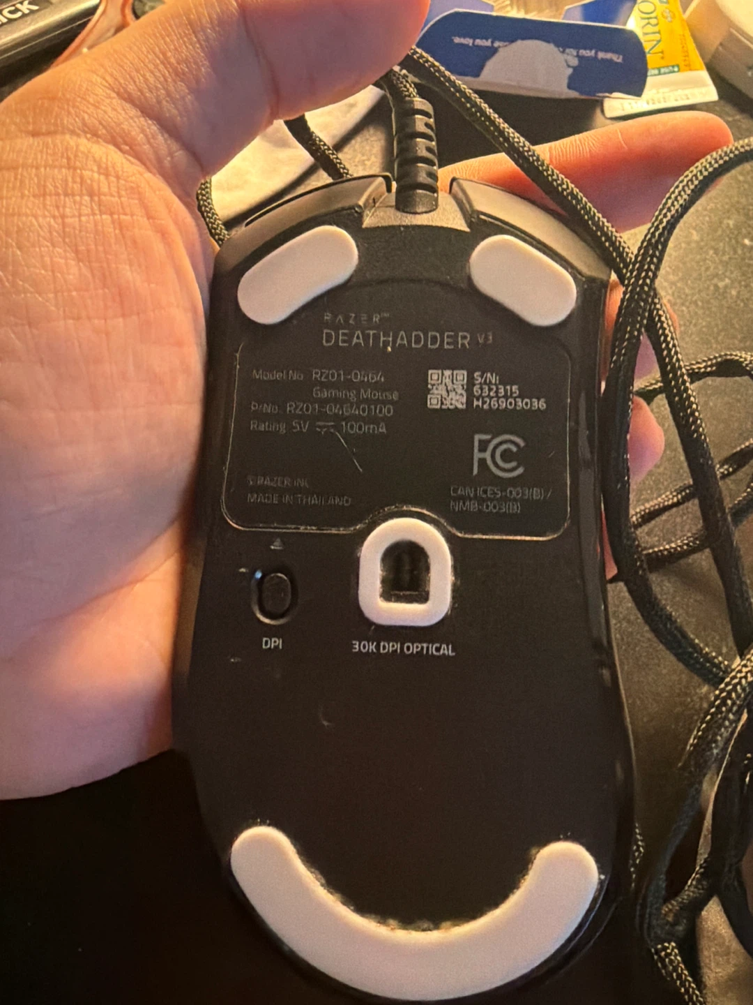 Razer DeathAdder V3 Gaming Mouse - photo 2