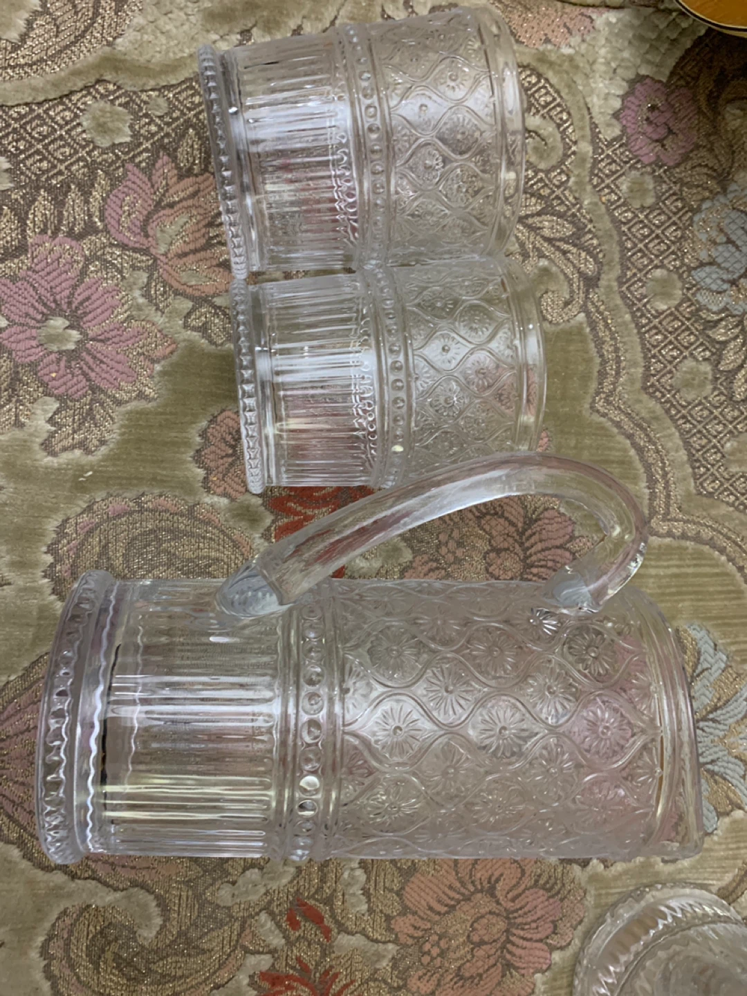 Glass Pitcher and 2 Tumbler Set.  Available 2 sets - photo 2