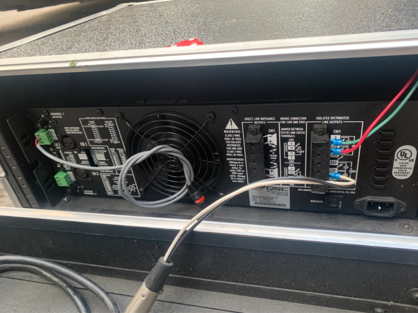 QSC Professional Power Amplifier - photo 4